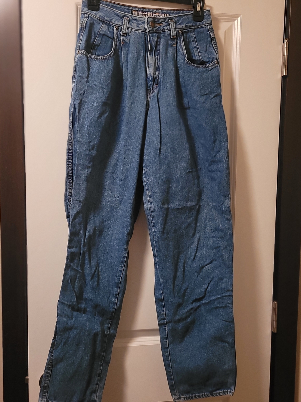 Vintage 90s Forenza Jeans Relaxed Fit Tapered Leg High Waisted Women's Size 6